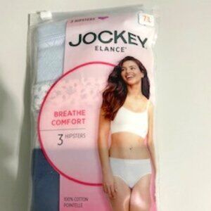 Jockey hipster undies large (7) size